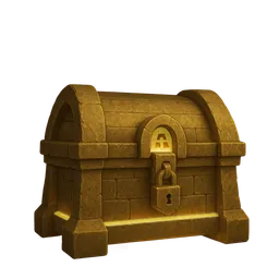 Gold Loot Box #3817